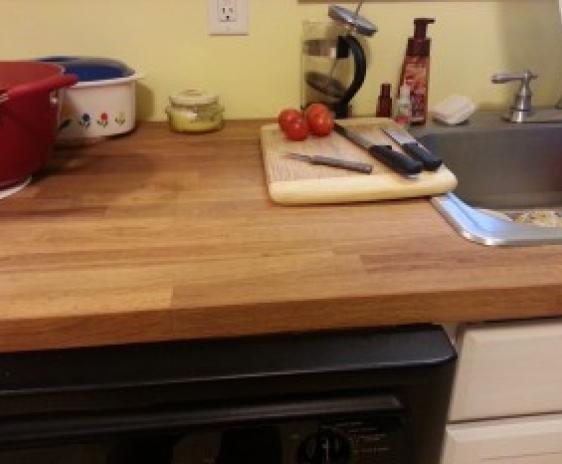 New counter-top.